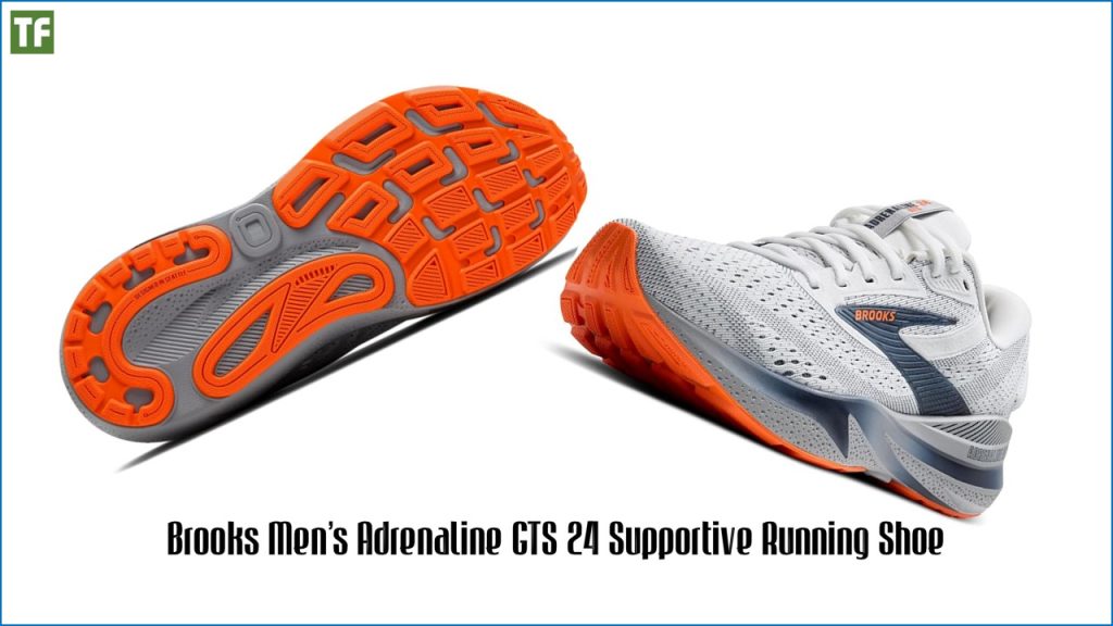 Brooks Men’s Adrenaline GTS 24 Supportive Running Shoe